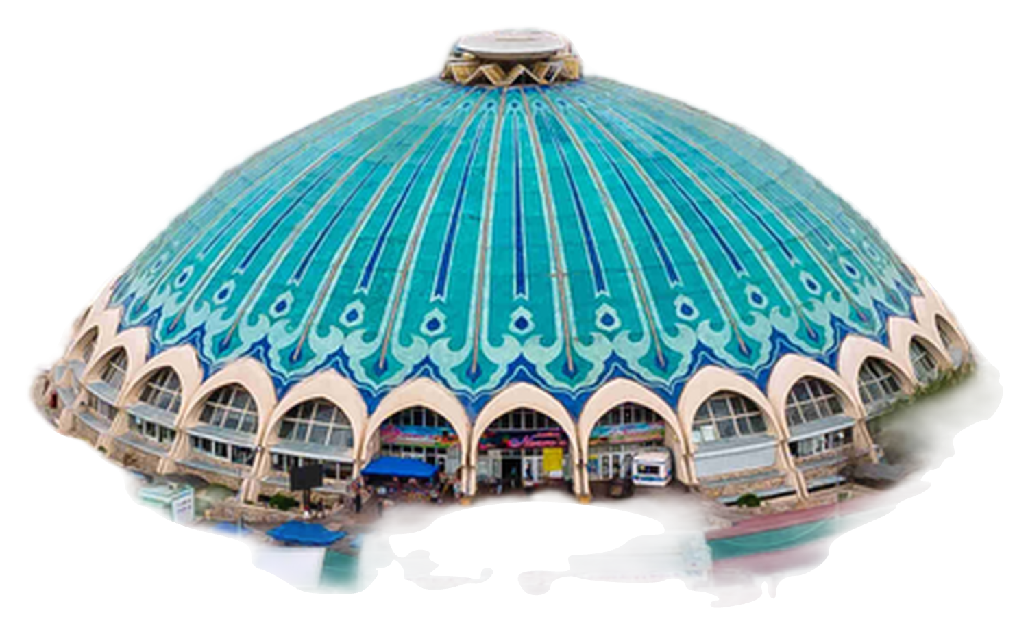 Tashkent Landmarks Sticker Pack — chorsu-dome-sticker