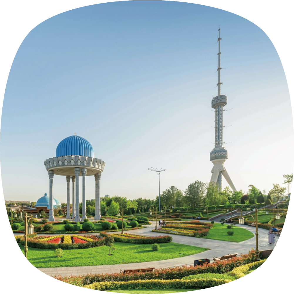 Tashkent TV Tower Sticker (II)