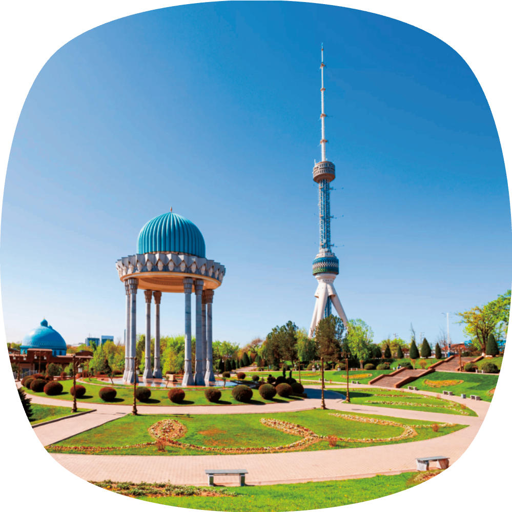 Tashkent TV Tower Sticker